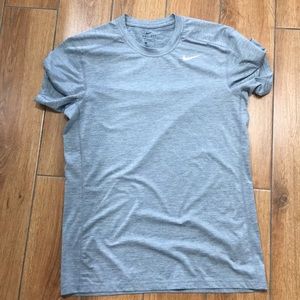 Heather gray Nike medium dry fit shirt